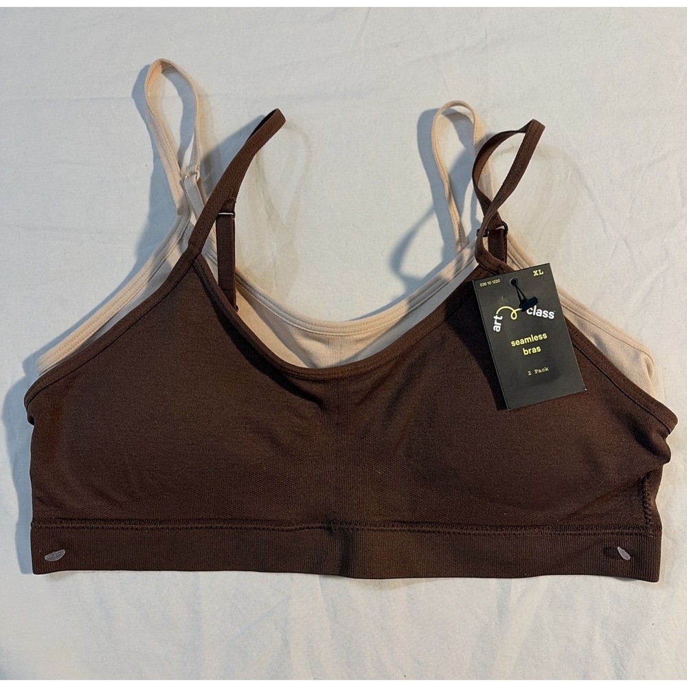 art class Seamless Bras 2-pack - Girls XL